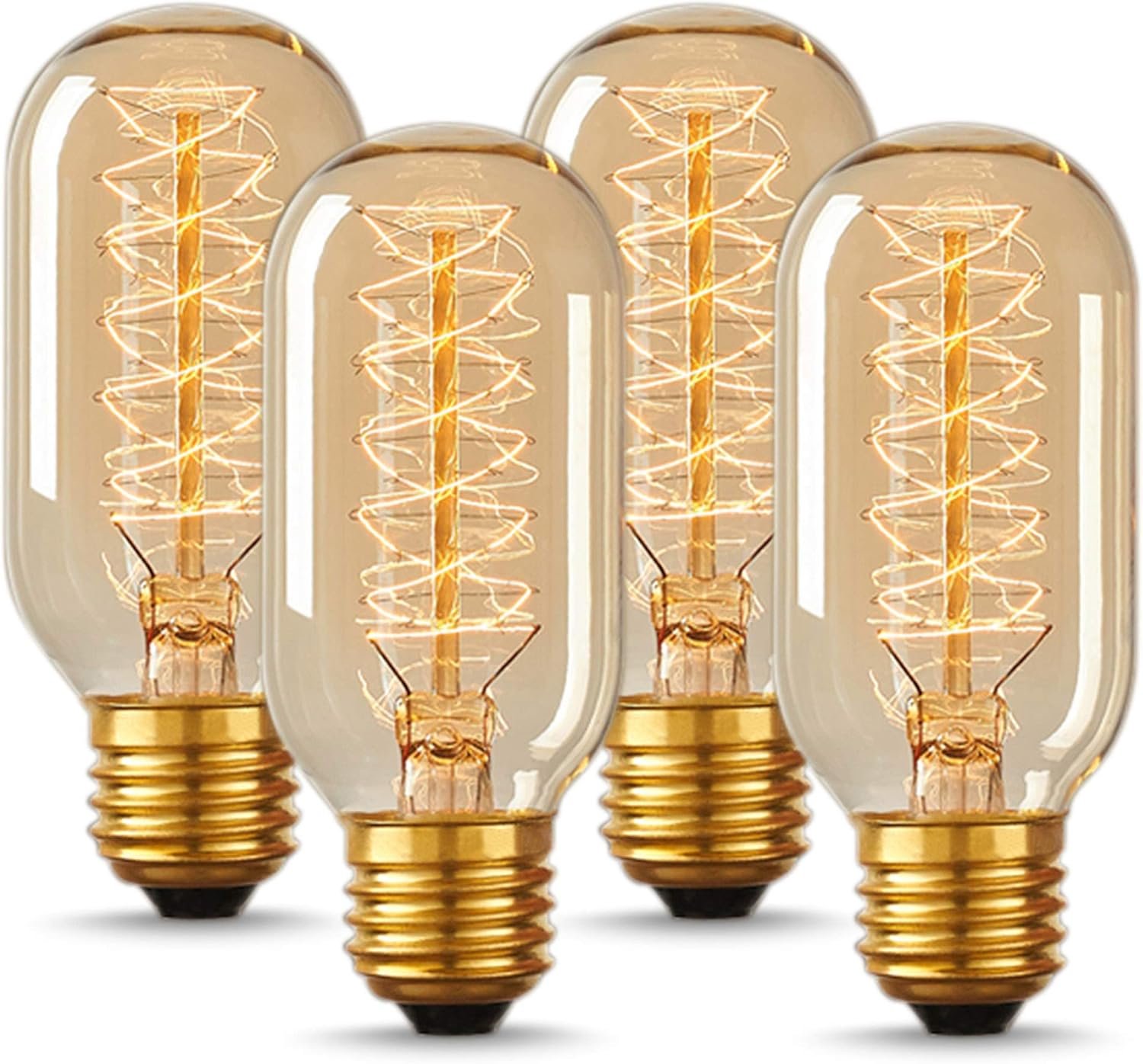 DORESshop Edison Bulbs, Light Bulbs, Incandescent, Warm White, 40 Watt