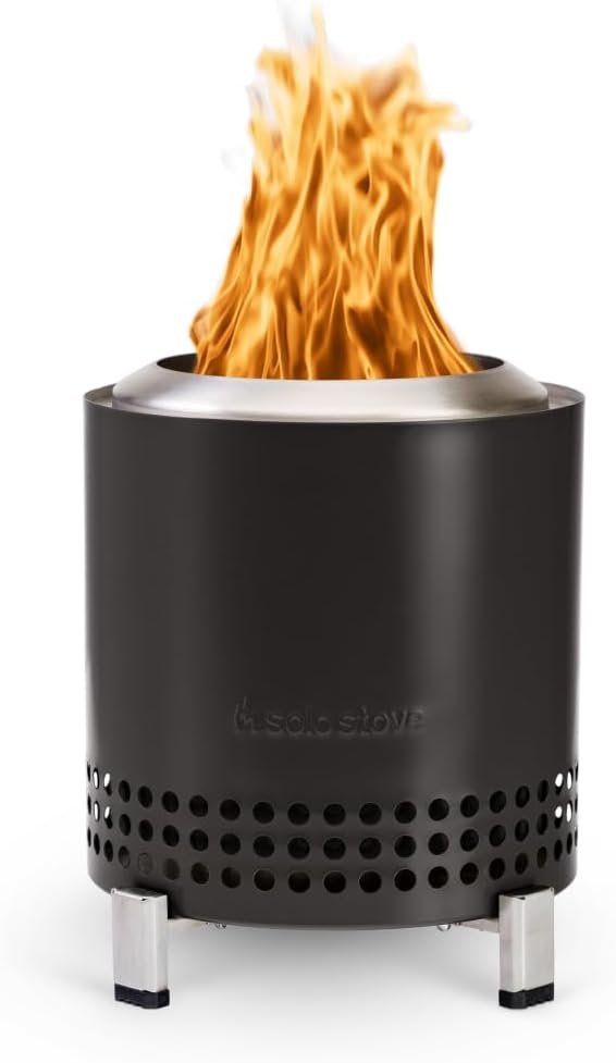 Solo Stove Mesa XL 7″ Tabletop Fire Pit | Wood & Pellet Fueled, Ash