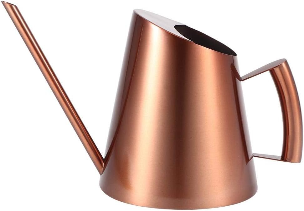 Stainless Steel Watering Can, Long Narrow Spout 1500ml