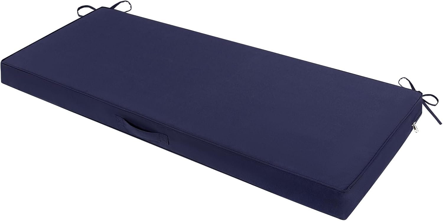 SHACOS Outdoor Bench Cushions, 42 x 18 x 3.2 Inch Thick Waterproof