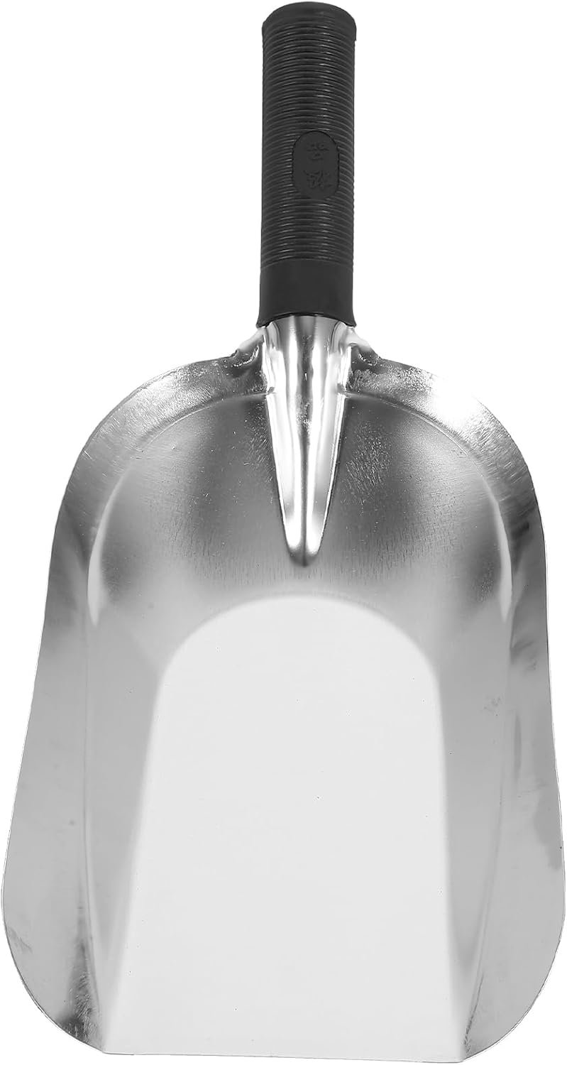 Kisangel Stainless Steel Garden Trowel Square Hand Shovel for Digging Hard Soil Transplanting Loosening Planting Vegetables and Flowers Lightweight Garden Hand Tool 11.61 X 5.11 in