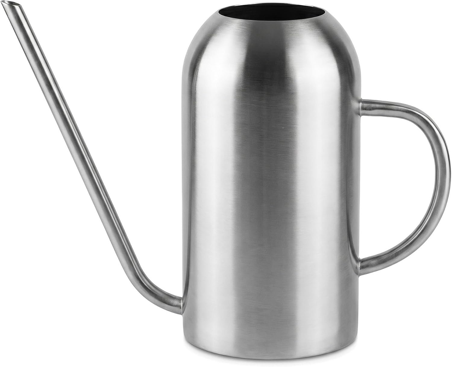 Fasmov Stainless Steel Watering Can with Long Spout Modern Style Watering Pot, 53oz/1.5L