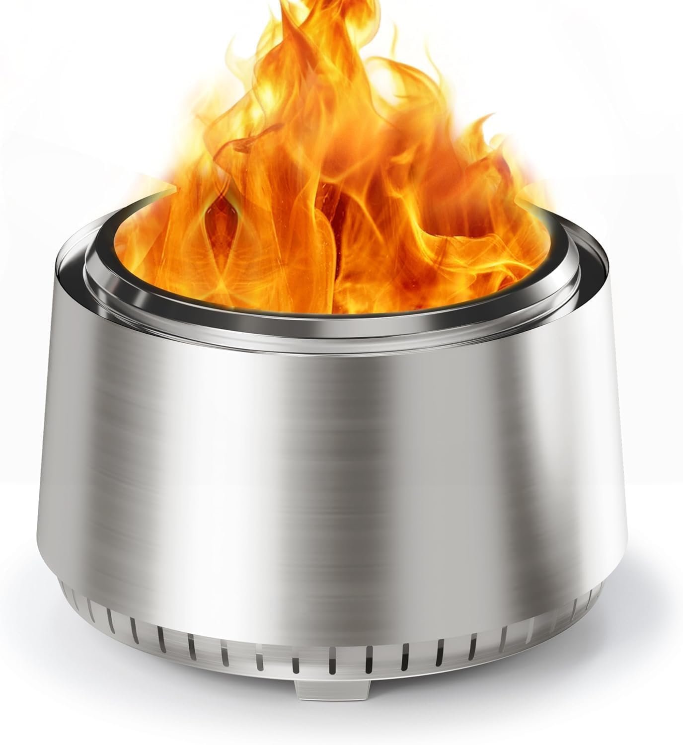Outdoor Smokeless Fire Pit Stainless Steel Wood Burning Firepit