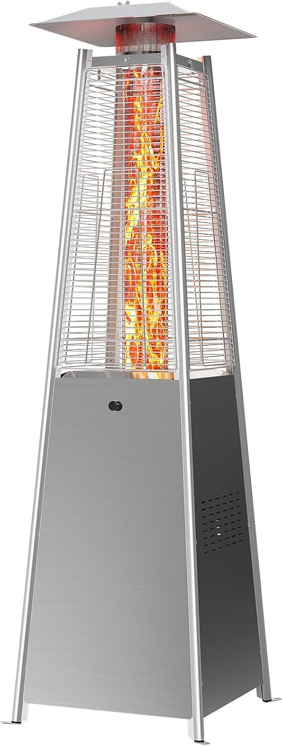 OLIXIS 42000 BTU Pyramid Patio Heater, Outdoor Heater