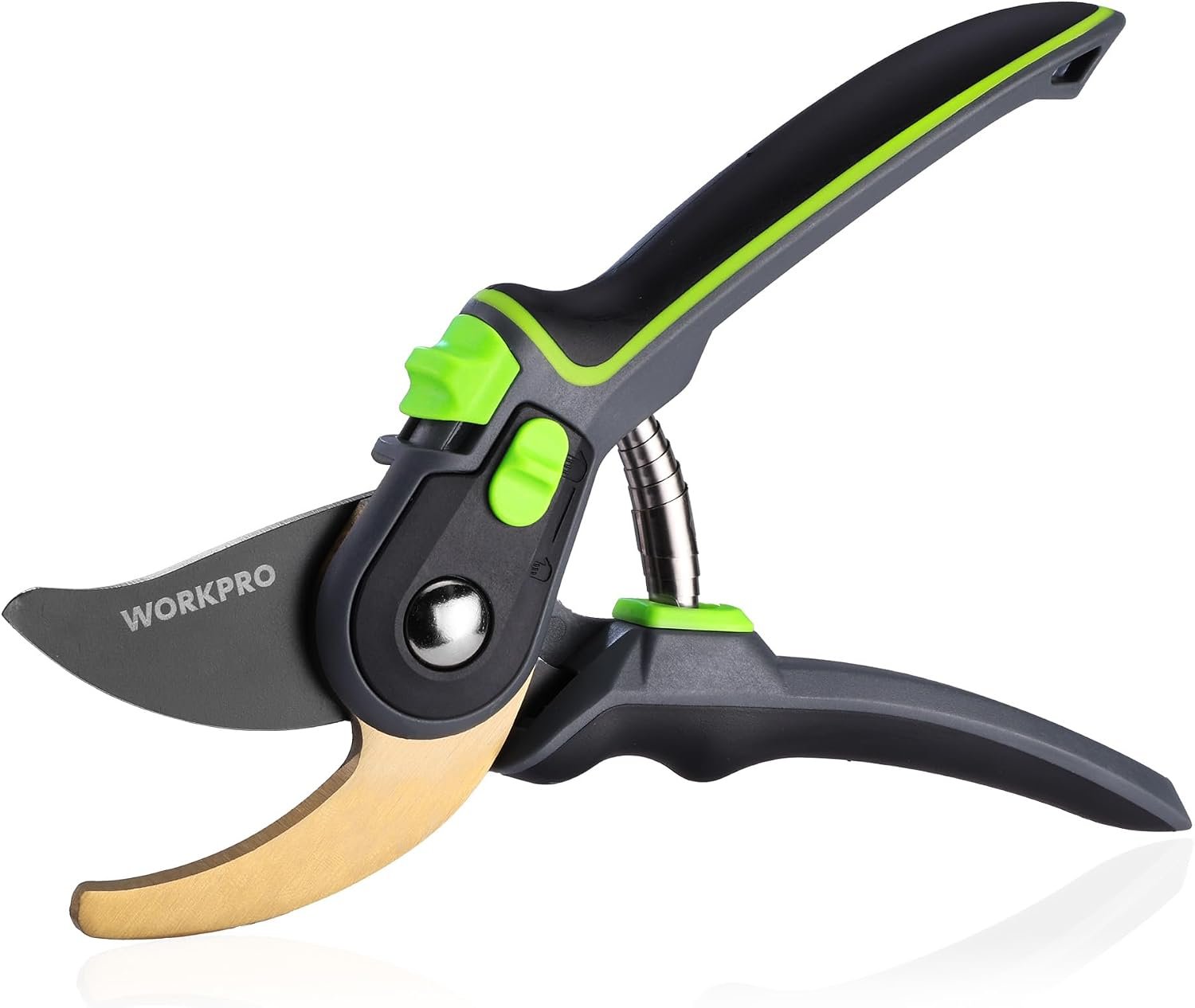 WORKPRO Pruning Shears, Garden Clippers with Titanium Coated, 9″ Bypass