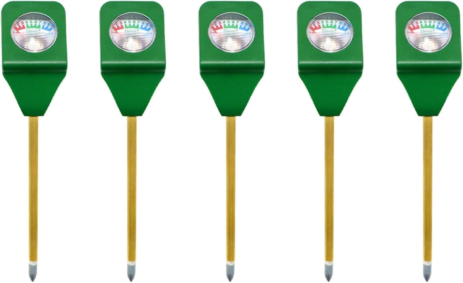 5X Mini Soil Moisture Meter Moisture Tester Soil Meter Plant Soil Kit Moist Tester Testing Instrument
