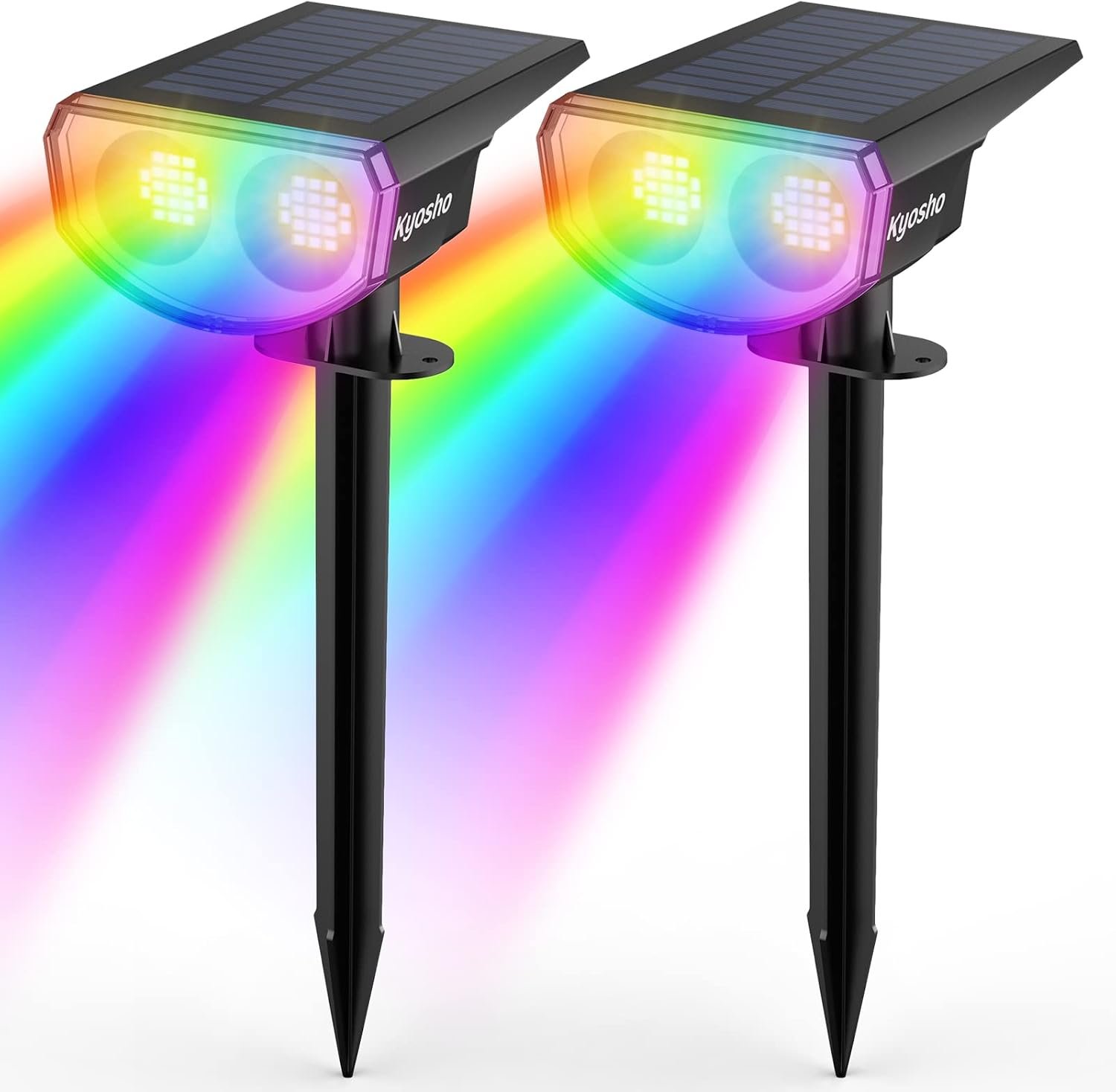 Kyosho Solar Halloween Decorations Outdoor Halloween Lights Outdoor 2 Pack