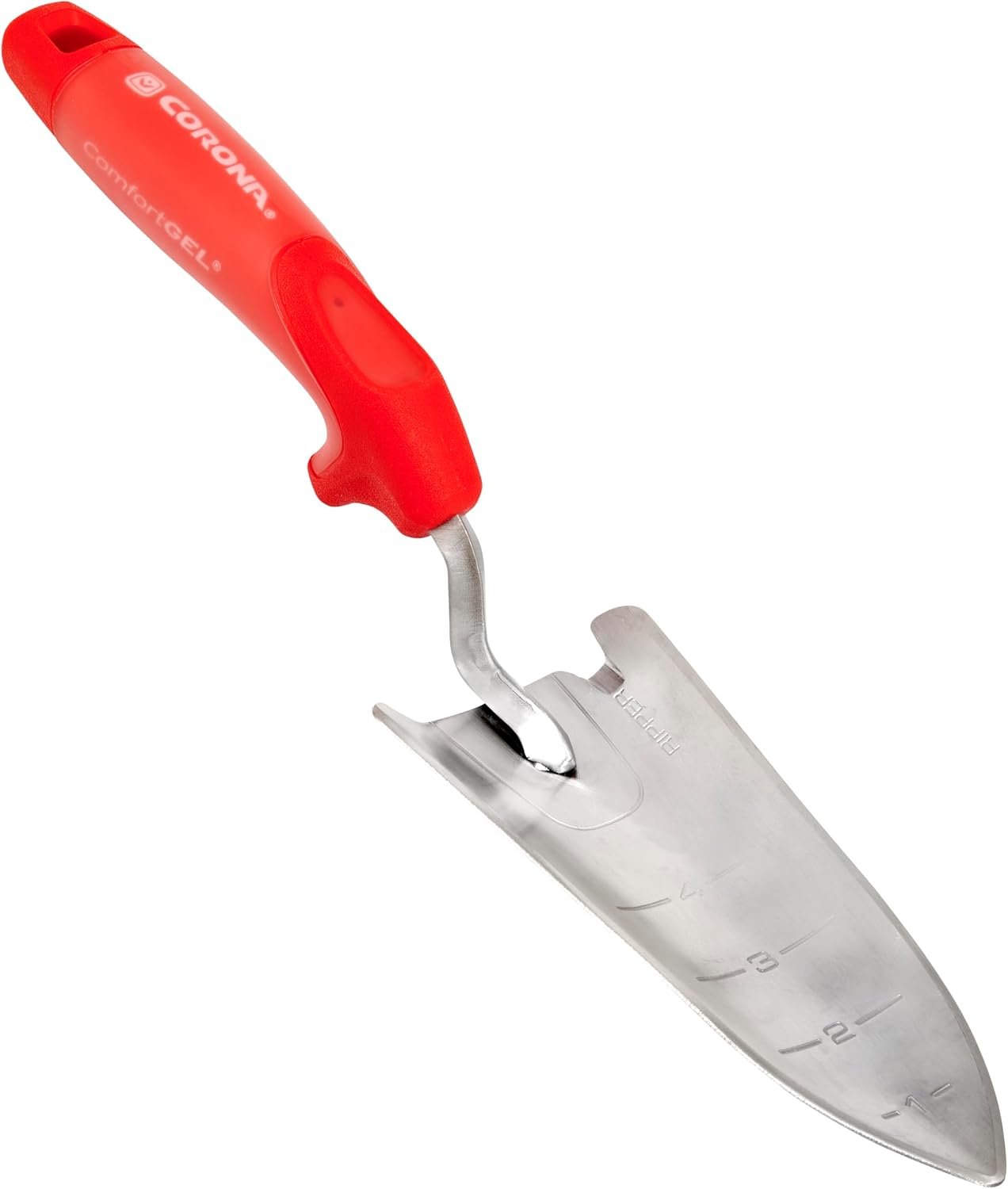 Corona Tools Premium Stainless Steel ComfortGEL Garden Trowel – 13-1/2-Inch Heavy-Duty Hand Trowel for Digging, Planting & Transplanting
