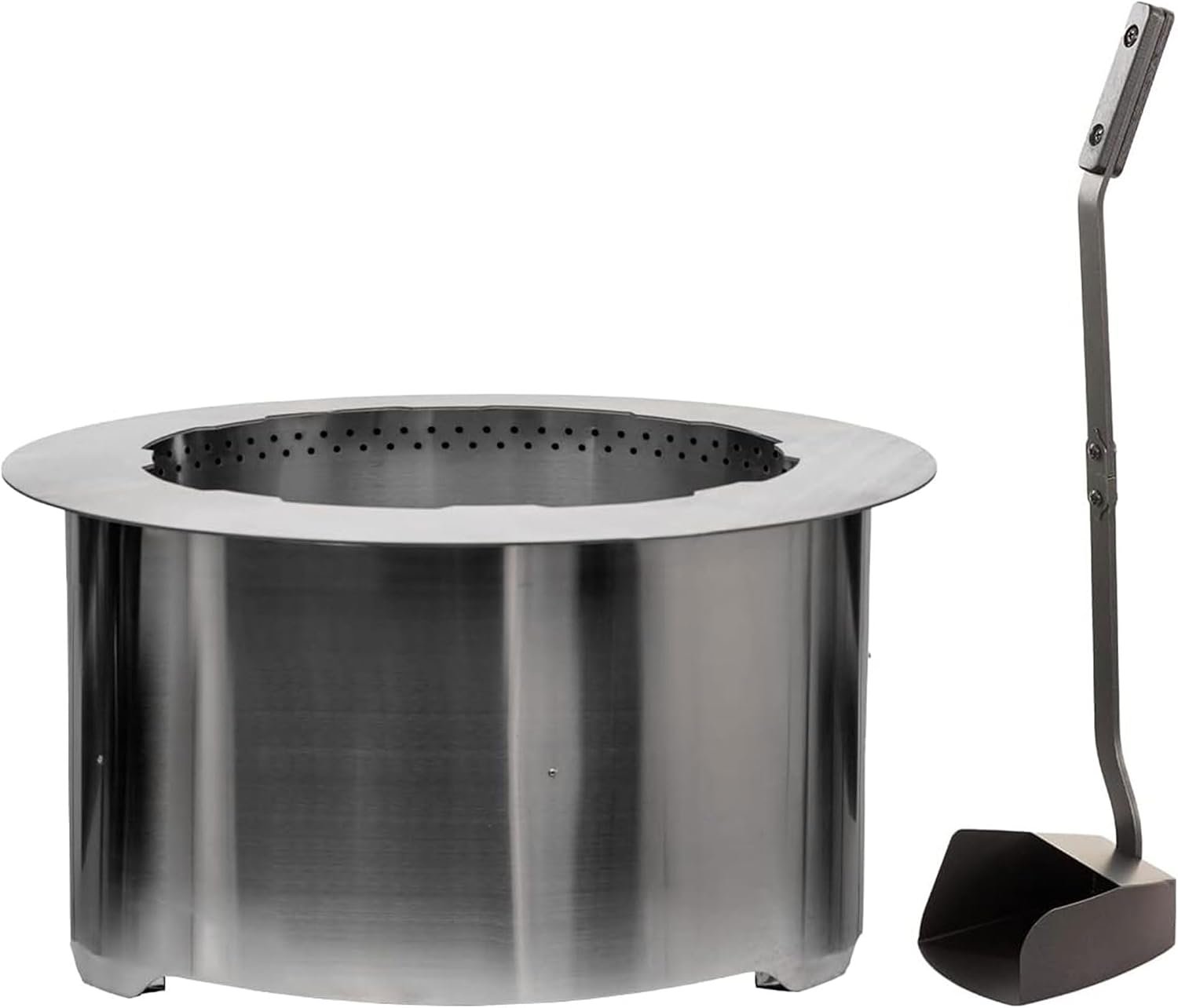 US Stove Company Smokeless 31 Inch Stainless Steel Wood Burning Portable Fire