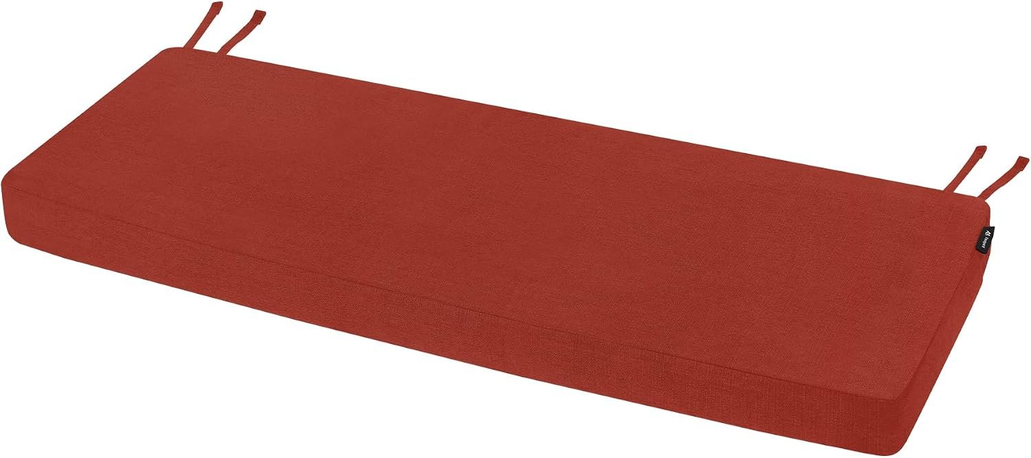 Favoyard Outdoor Bench Cushion Red 48 x 16 inch