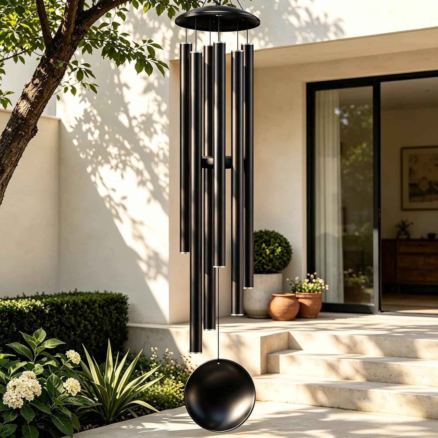 66″ Large Wind Chimes for Outside Deep Tone,Memorial Sympathy Wind Chimes