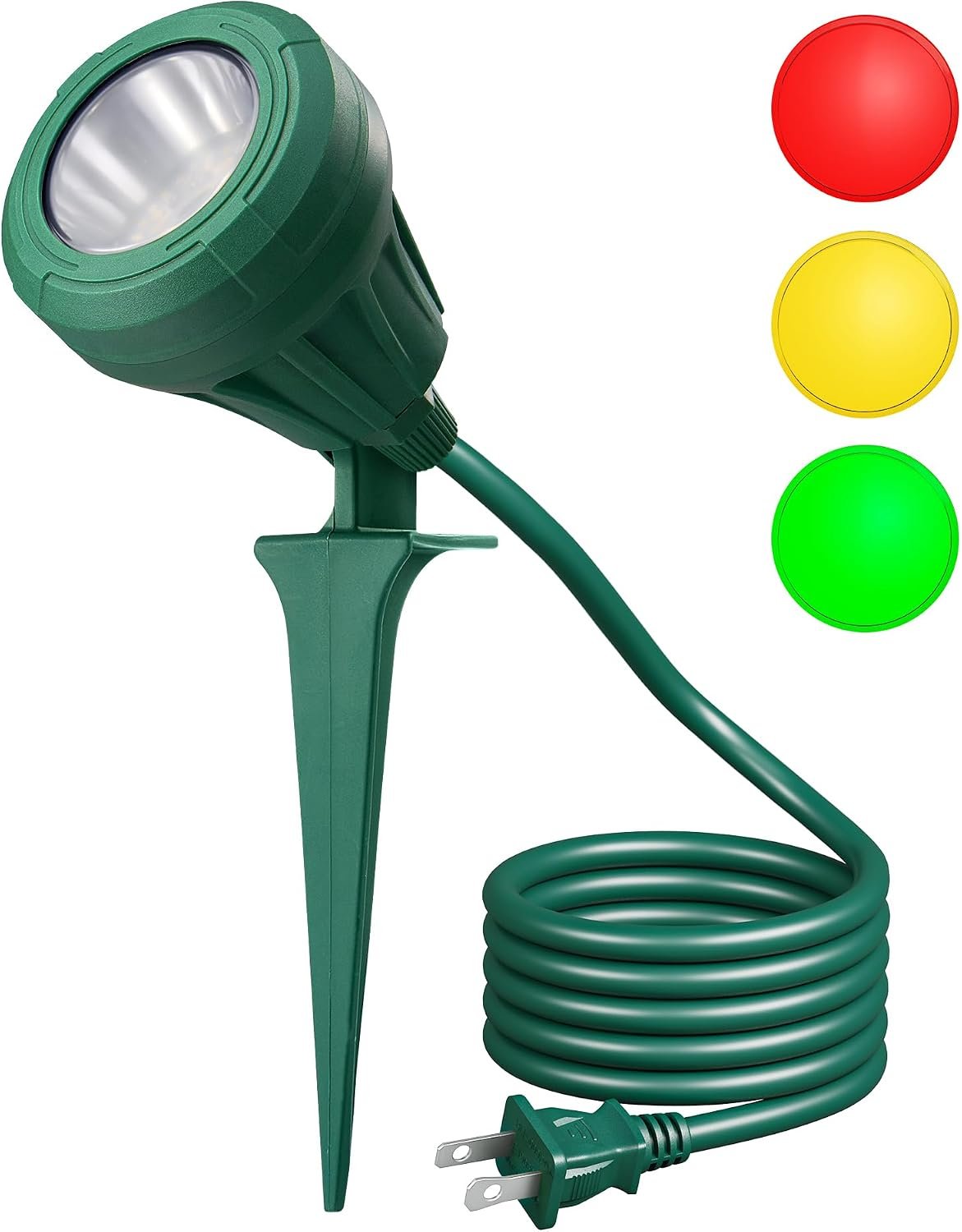 DEWENWILS Halloween Spotlight Outdoor,120V 500LM Landscape Lighting