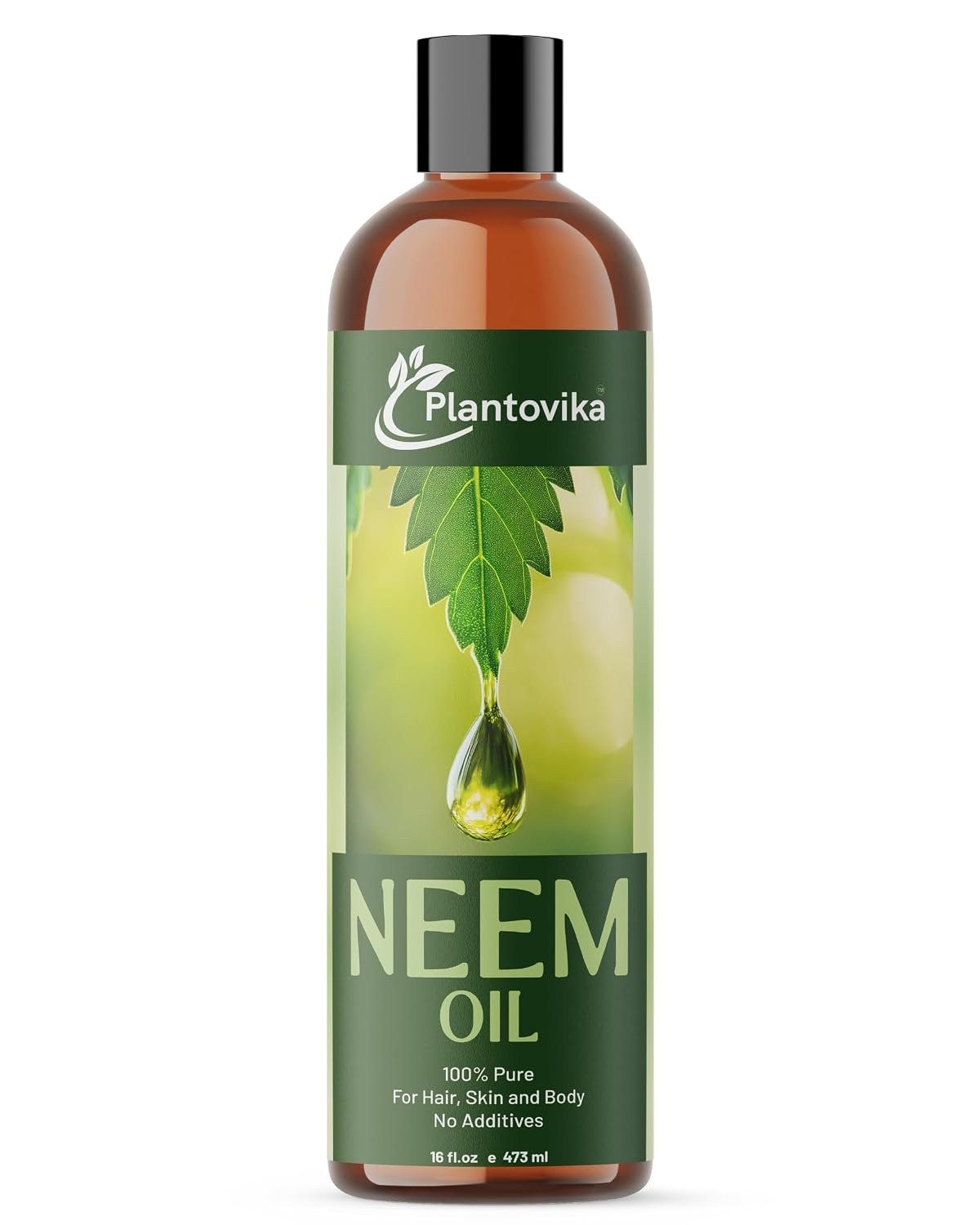 Pure Neem Oil (16 Oz) – 100% Cold Pressed, All Natural Concentrate, Unrefined, Multipurpose, Seed Extract