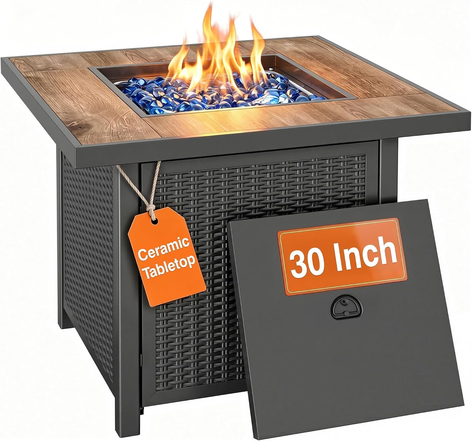 BALI OUTDOORS 50000 BTU Propane Fire Pit for Outdoor
