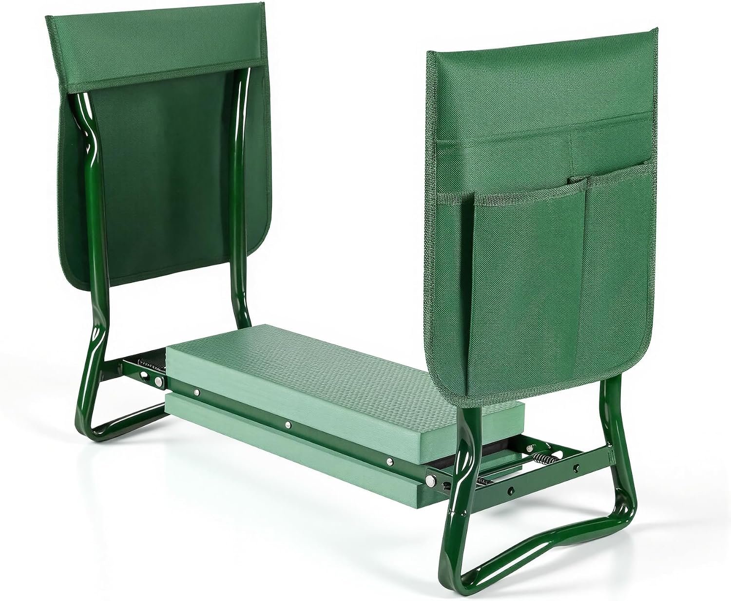 Garden Kneeler and Seat with 2 Tool Pouches for Gardening Work