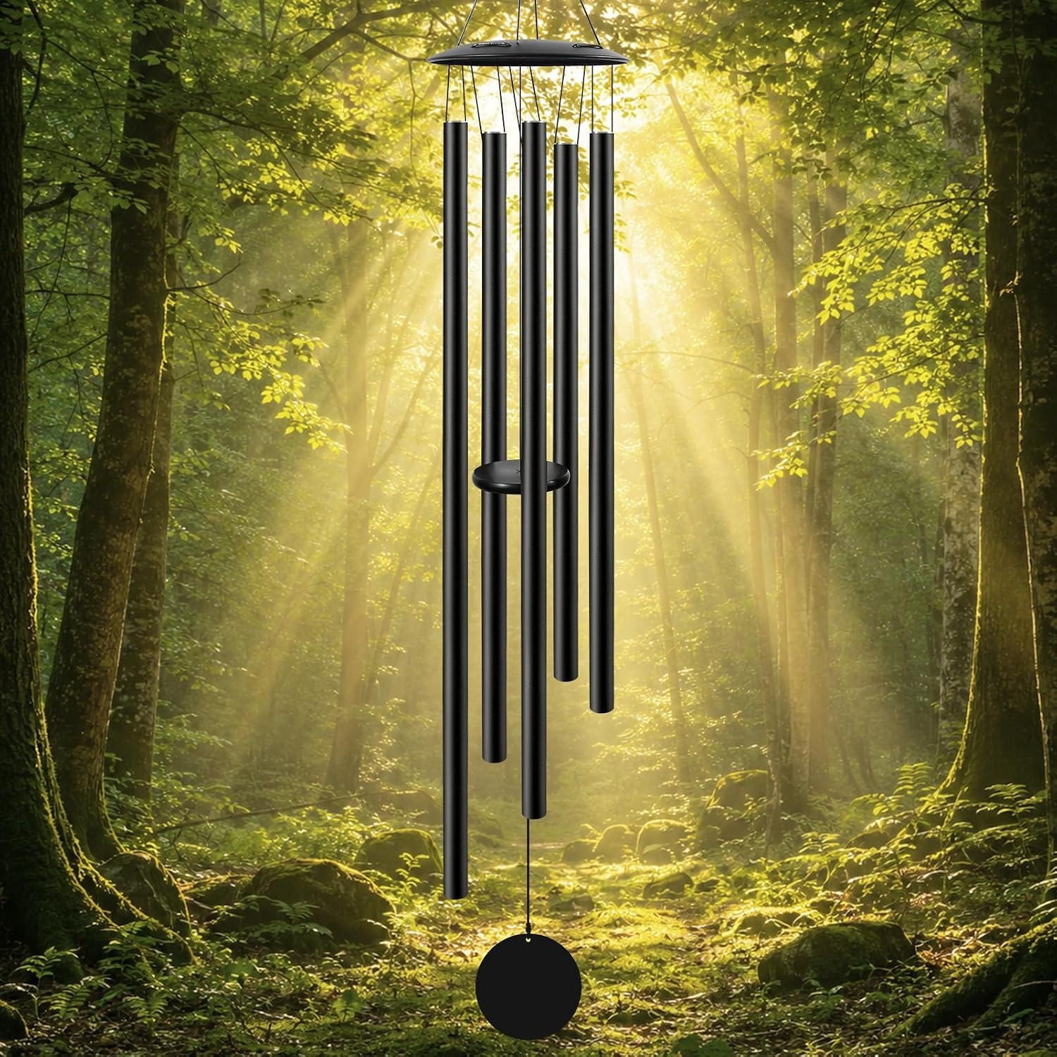 gisgfim 60″ Extra Large Wind Chimes for Outside Deep Tone