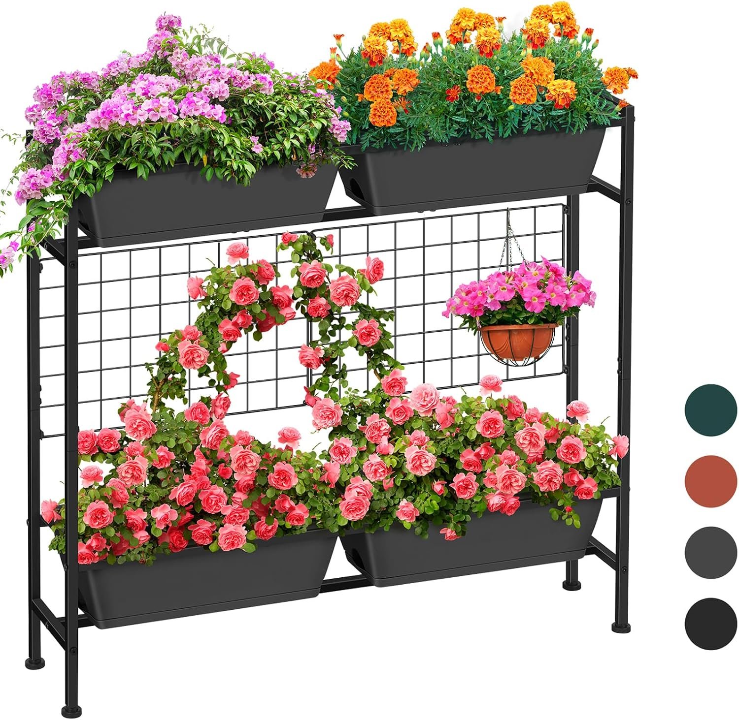 Raised Garden Beds with Legs Vertical Herb Garden Planter Indoor Outdoor