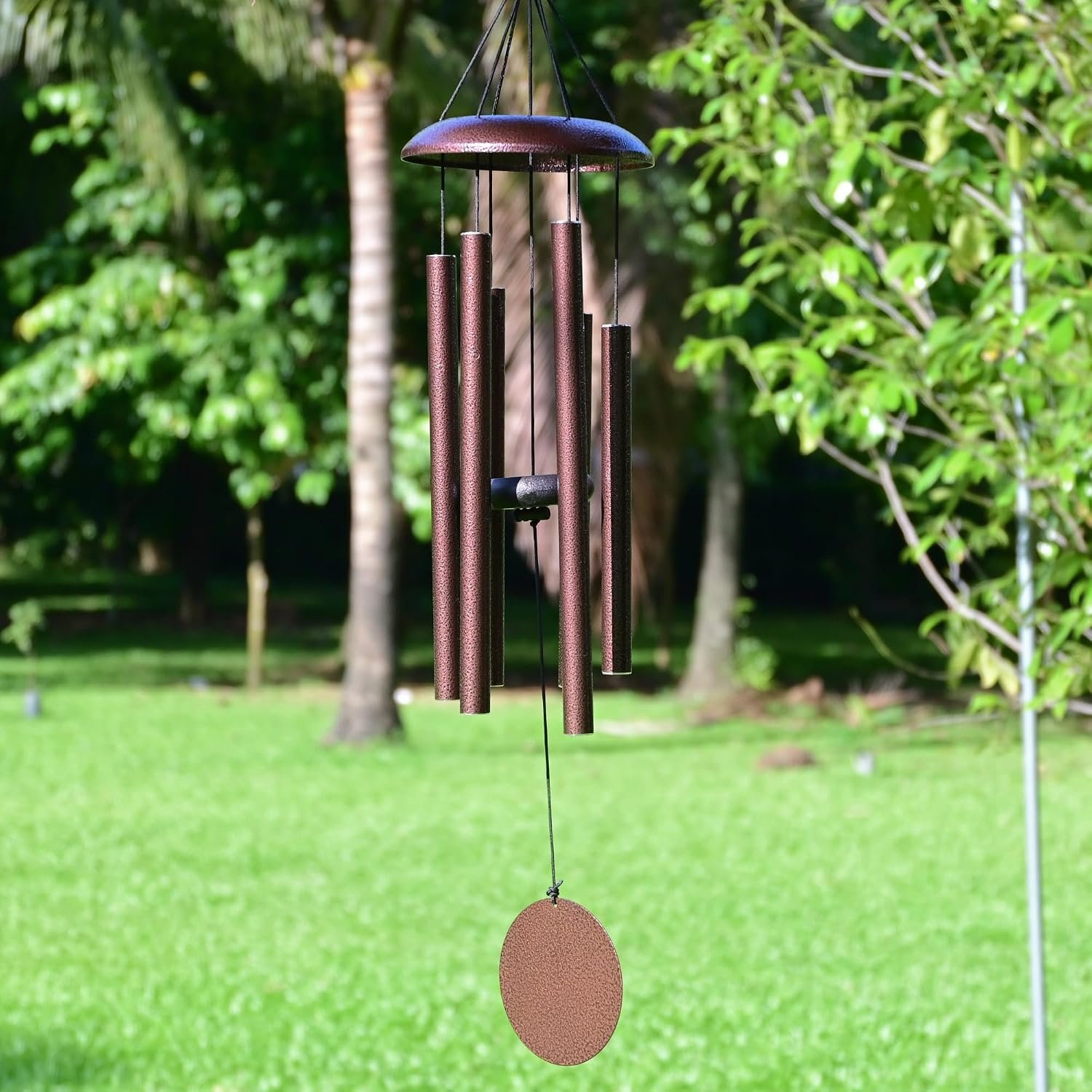 Vanquer Wind Chimes for Outside Deep Tone – 32” Wind Chimes Outdoor Clearance, Deep Tone, Windchimes Outdoors, Memorial, Sympathy Gifts, Garden Patio Yard, Home Décor (32″ Bronze)