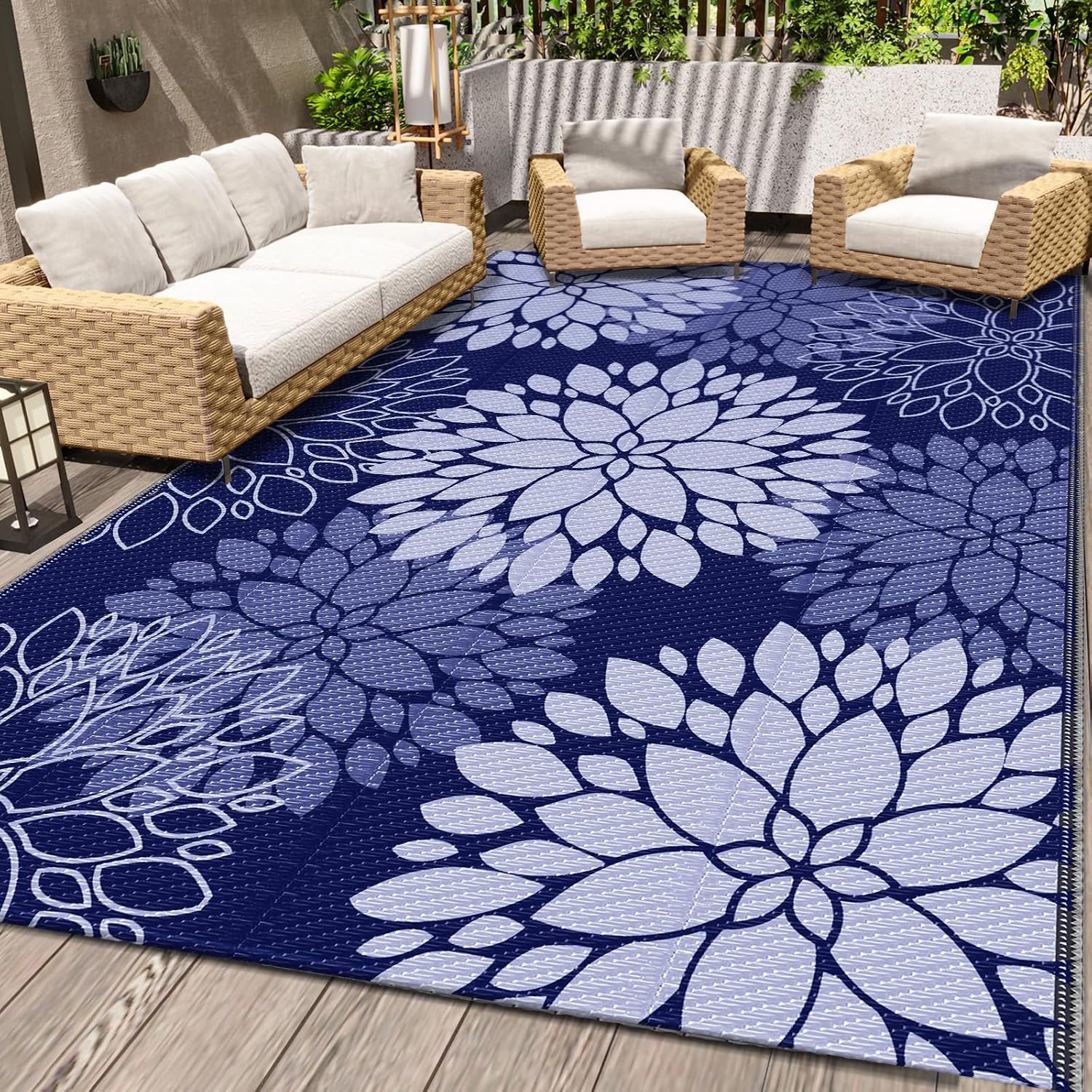 Outdoor Rug Outdoor Plastic Straw Rug Patio Mat Large Area Rug OutdoorDecor